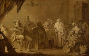Musiikkijuhla tekijältä Adriaen Pietersz van de Venne