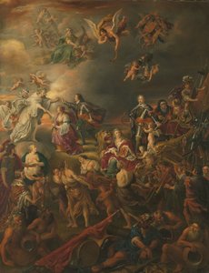 Allegoria rauhasta Stadholder Willem II:n johdolla tekijältä Adriaen van Nieulandt (I)