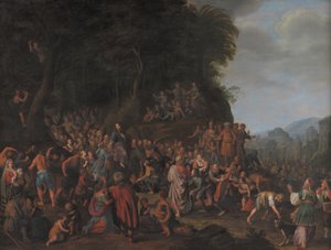 Kristuksen tulo Jerusalemiin tekijältä Adriaen van Nieulandt