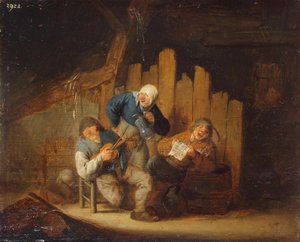 Kuuloaisti tekijältä Adriaen van Ostade