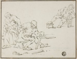 Taverna Scenefinnish tekijältä Adriaen van Ostade