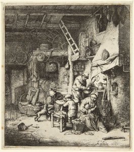 Perhe tekijältä Adriaen van Ostade