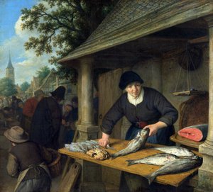 Kalavaimo tekijältä Adriaen Jansz. van Ostade