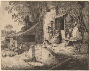 Spinner tekijältä Adriaen van Ostade