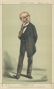 Sir Roundell Palmer (värilitografia) tekijältä Adriano Cecioni