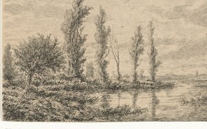 Jokimaisema tekijältä Adrianus van Everdingen