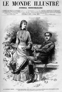 Prinssi Gustave of Suede muotokuva (Oscar Gustaf Adolf tekijältä Adrien Emmanuel Marie
