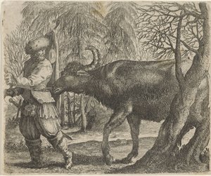 Satu puhvelista ja maanviljelijästä tekijältä Egidius  Sadeler (II)