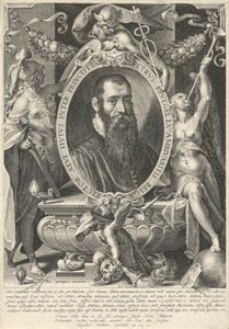 Pieter Brueghel nuoremman muotokuva tekijältä Egidius  Sadeler (II)