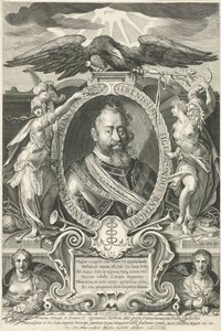 Transilvanian ruhtinas Sigismund Báthoryn muotokuva tekijältä Egidius  Sadeler (II)