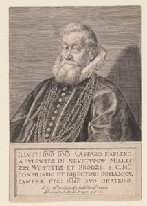 Gaspard Kaplir von Sulewitz, keisarin neuvonantaja. tekijältä Aegidius Sadeler II
