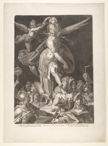 Viisauden voitto tekijältä Aegidius Sadeler II