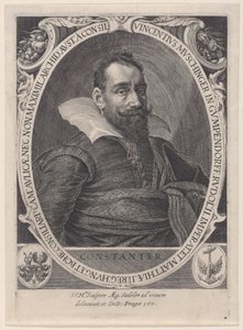 Vincenz Muschinger, keisari Rudolf II:n neuvosto, 1611, 1611. tekijältä Aegidius Sadeler II
