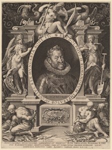 Rudolf II tekijältä Aegidius Sadeler II after Hans von Aachen
