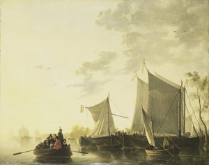 Jokinäkymä tekijältä Aelbert Cuyp (copy after)