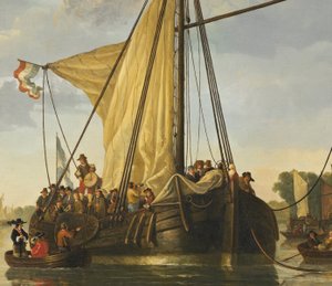 Maas Dordrechtissa tekijältä Aelbert Cuyp