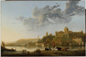 Valkhof Nijmegenissä tekijältä Aelbert Cuyp