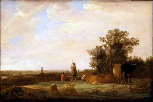 Näkymä tasangolla tekijältä Aelbert Cuyp