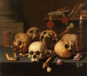 Vanitsin asetelma tekijältä Aelbert Jansz. van der Schoor
