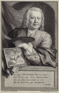 Jan van Goolin muotokuva tekijältä Aert Schouman