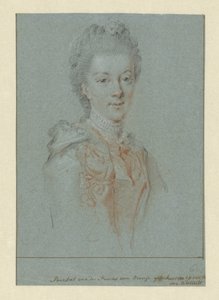 Muotokuva Wilhelmina Frederica Sophia Preussiasta tekijältä Aert Schouman
