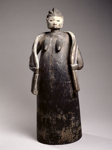 Gelede Body Mask, jorubakulttuuri, Beninin tasavalta (maalattu puu)
