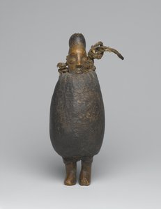 Yaka-figuuri (puu, kangas, kuori, kuitu ja orgaaniset materiaalit)