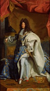 Ludvig XIV: n muotokuva tekijältä After Hyacinthe Rigaud