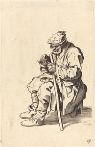 Kerjäläisen syöminen tekijältä After Jacques Callot