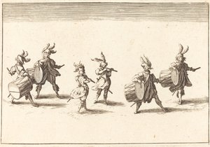 M. de Maceyn sisääntulo tekijältä After Jacques Callot