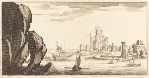 Maisema tekijältä After Jacques Callot