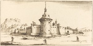Maisema tekijältä After Jacques Callot