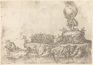 Auringon Float tekijältä After Jacques Callot
