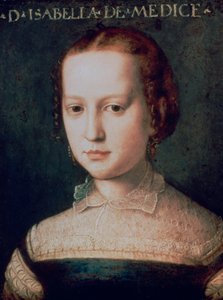 Isabella de Medici, 1500-luku tekijältä Agnolo Bronzino