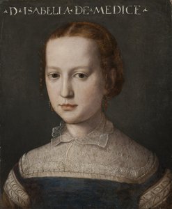 Isabella de Medici, noin 1555 tekijältä Agnolo Bronzino