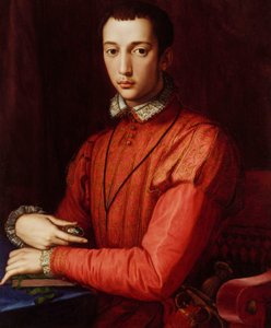 Muotokuva Francesco I:stä, kirjoittanut "Medici tekijältä Agnolo Bronzino