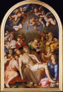 Laskeutuminen ristiltä, 1553 tekijältä Agnolo Bronzino