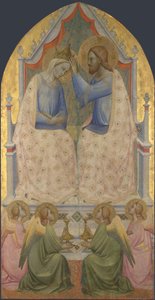 Neitsyen kruunaus, 1380-luku tekijältä Agnolo Gaddi