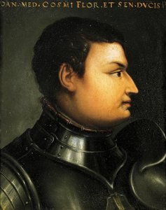 Lodovico de Medicin muotokuva, joka tunnetaan myös nimellä Giovanni dalle Bande Nere (Forli tekijältä Agnolo Bronzino
