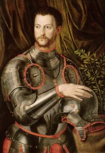 Cosimo I:n (1519-1574) muotokuva Toscanan suurherttua, n. 1550