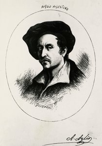 Agostino Aglion omakuva (kaiverrus)