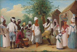 Musta tanssi Dominican saarella