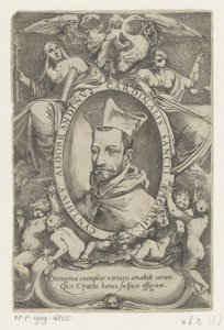 Muotokuva kardinaal Cinzio Aldobrandini tekijältä Agostino Carracci (possibly)