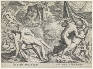 Rakkaus kultakaudella Rakkauden hedelmät Rakkauden eri puolia tekijältä Agostino Carracci