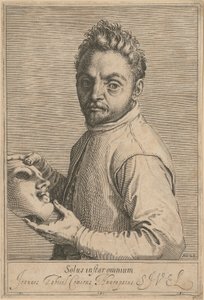 Giovanni Gabriellin, lisänimeltään "Il Sivello", muotokuva tekijältä Agostino Carracci