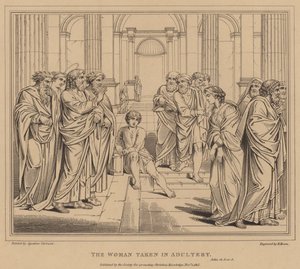 Aviorikoksesta vangittu nainen, John tekijältä Agostino Carracci