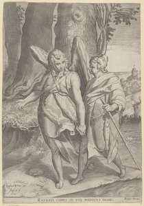 Tobias Engelissä tekijältä Agostino Carracci