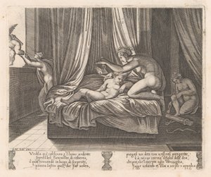 Levy 13: Psyke katsomassa Cupidoa, Apulei...