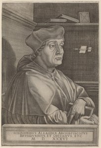 Hieronymus Alexander, Brindisin arkkipiispa tekijältä Agostino dei Musi