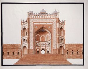 Gateway at Futtypore, Sicri, c. 1815